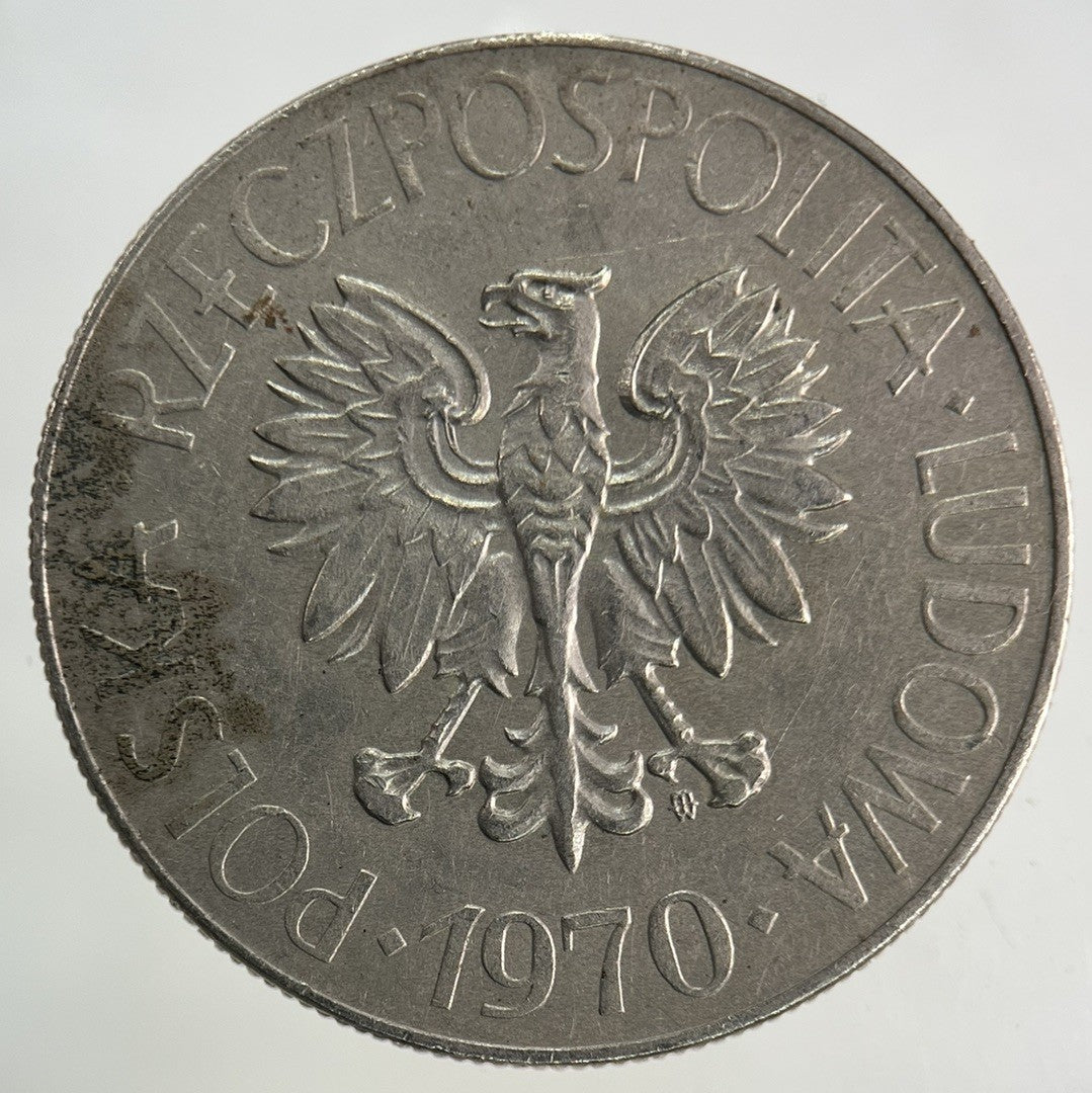 1970 Poland 10 Zloty Zlotych Coin | Fine Collectable Grade