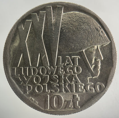 1968 Poland 10 Zloty Zlotych Coin | Fine Collectable Grade