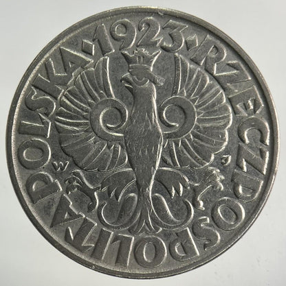 1923 Poland 50 Groszy Coin | Fine Collectable Grade