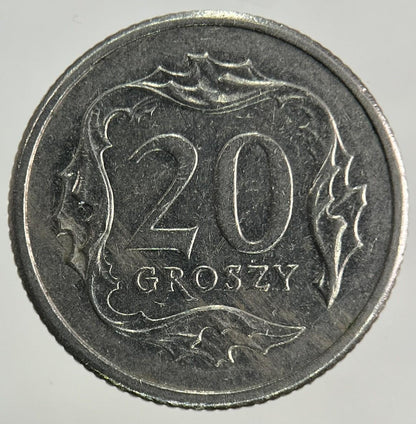 2009 Poland 20 Groszy Coin | Fine Collectable Grade