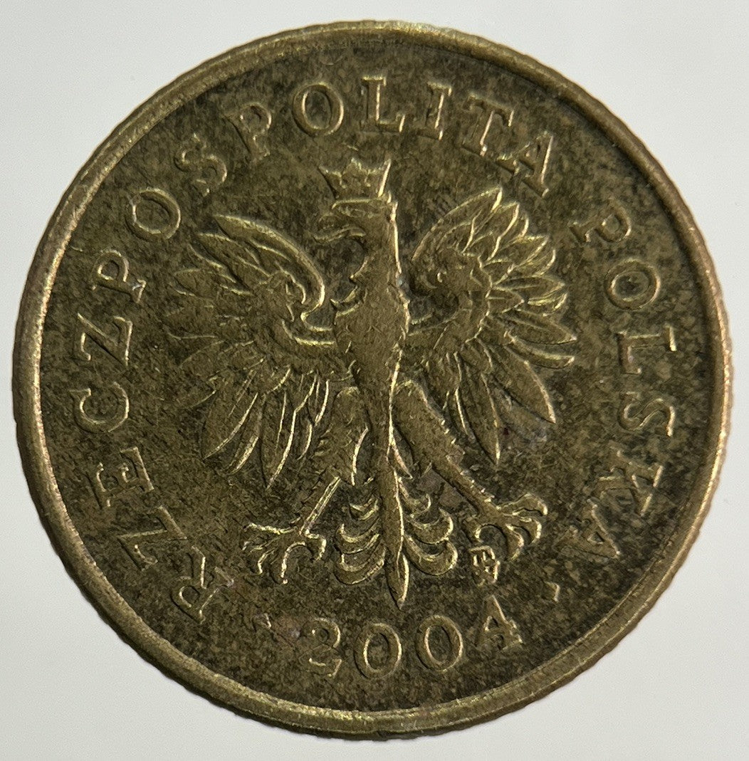2004 Poland 1 Grosz Groszy Coin | Fine Collectable Grade