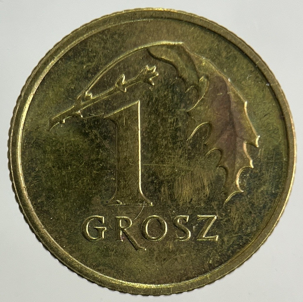 2018 Poland 1 Grosz Groszy Coin | Fine Collectable Grade