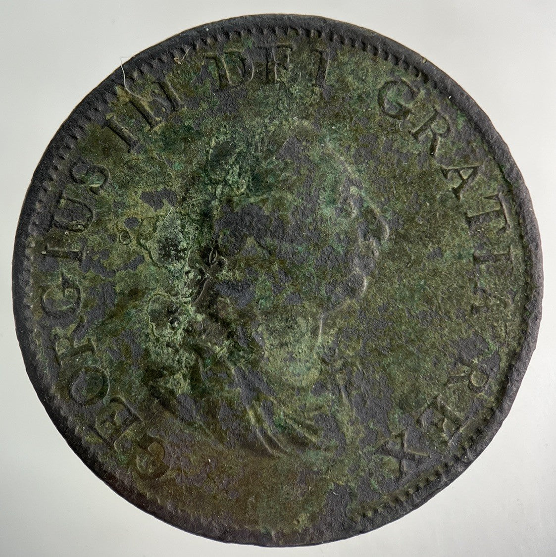 1799 George III 3rd Half-Penny Coin | Fine Collectable Grade