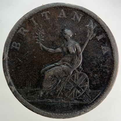 1807 George III 3rd Half-Penny Coin | Fine Collectable Grade