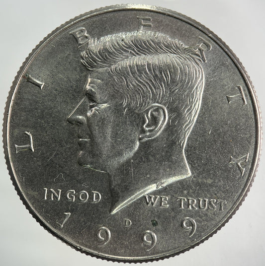 1999-D US USA Kennedy Half-Dollar Coin | Fine Collectable Grade