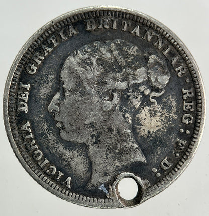 1881 Victoria Sixpence Silver Coin | Fine Collectable Grade