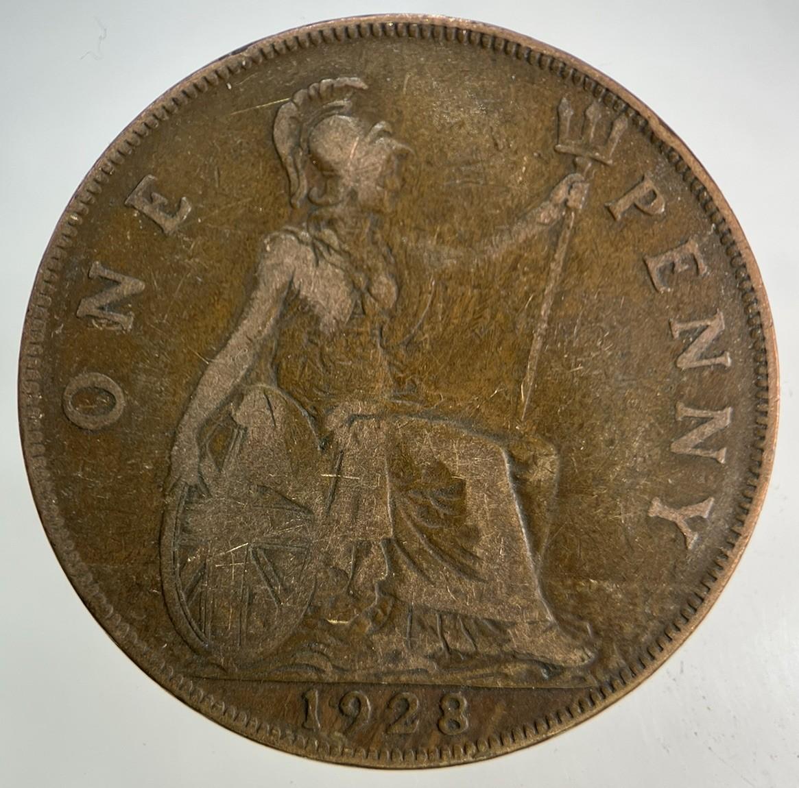 1928 George V One Penny Coin | Collectable Grade