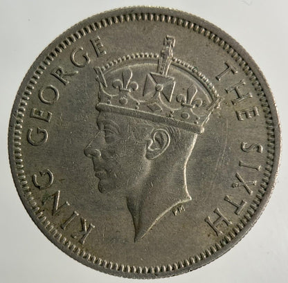 1950 Malaysia 20 Cents Coin | Fine Collectable Grade