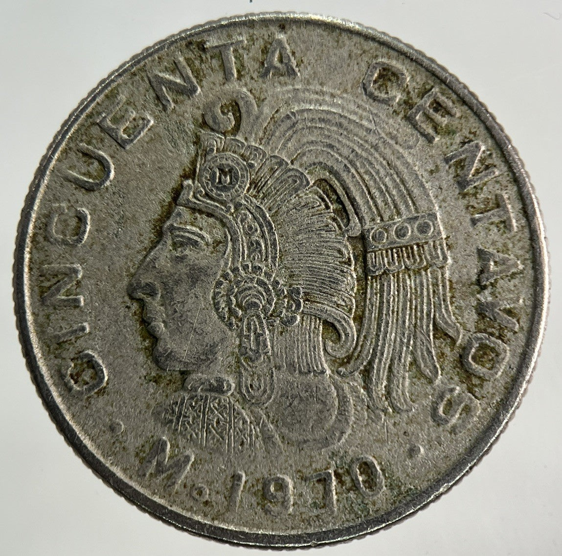 1970 Mexico 50 Centavos Coin | Fine Collectable Grade