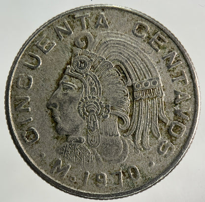 1970 Mexico 50 Centavos Coin | Fine Collectable Grade