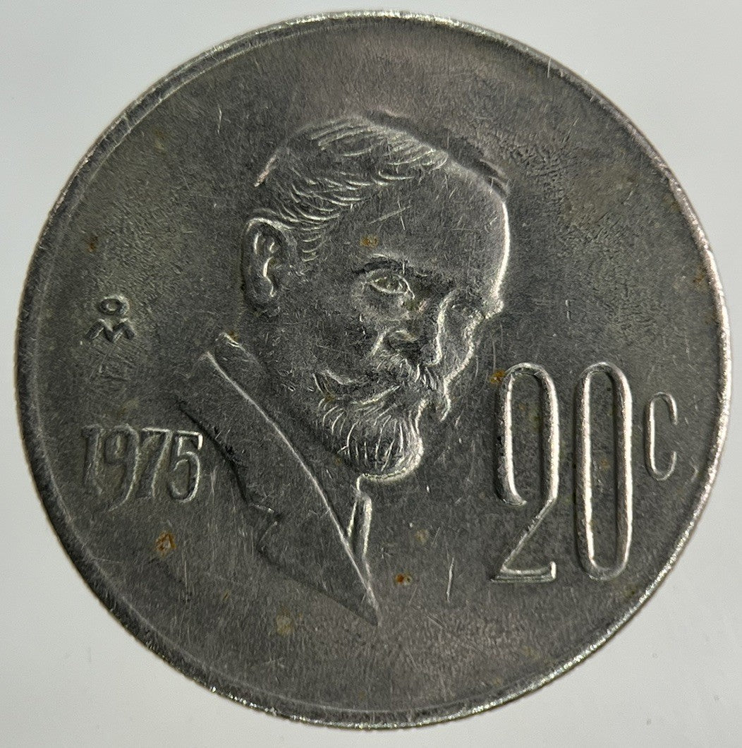 1975 Mexico 20 Centavos Coin | Fine Collectable Grade