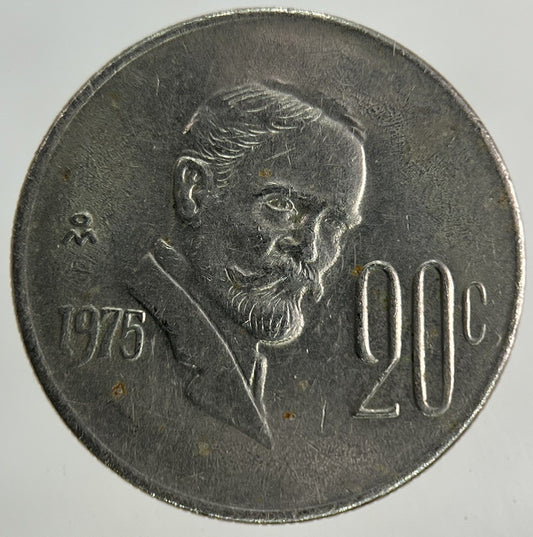 1975 Mexico 20 Centavos Coin | Fine Collectable Grade
