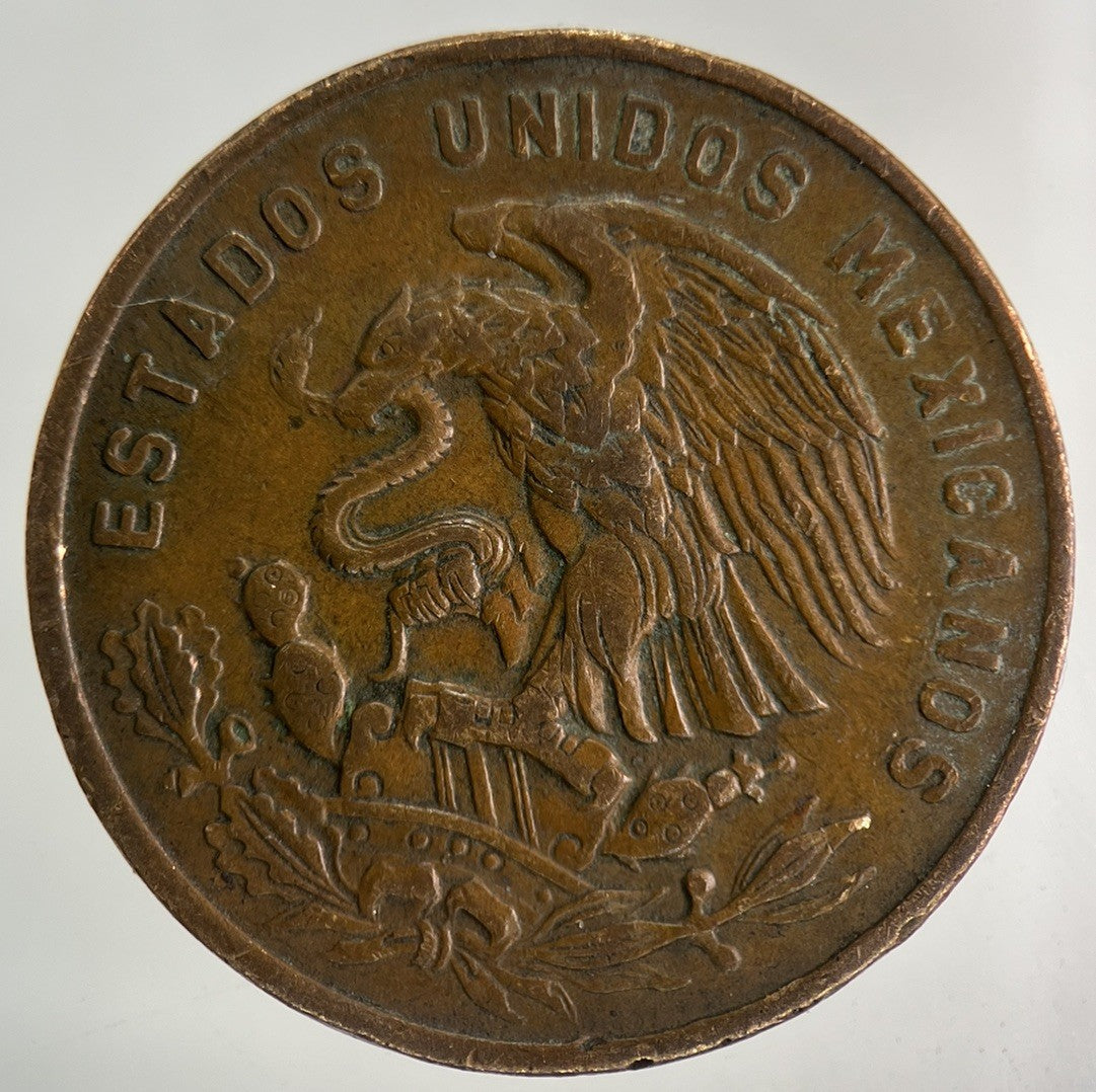 1966 Mexico 20 Centavos Coin | Fine Collectable Grade