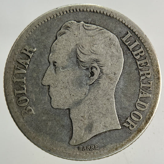1945 Venezuela 1 Bolivar Silver Coin | Collectable Grade