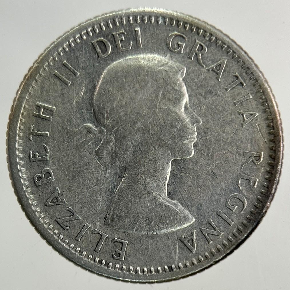 1958 Canada 10 Cents Silver Coin | Collectable Grade
