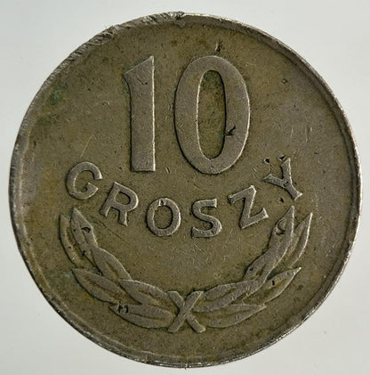 1949 Poland 10 Groszy Coin | Fine Collectable Grade