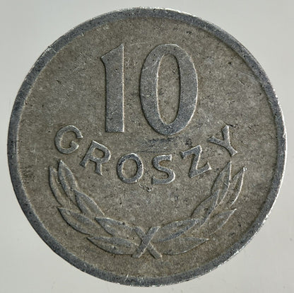 1966 Poland 10 Groszy Coin | Fine Collectable Grade