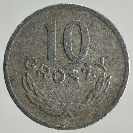1966 Poland 10 Groszy Coin | Fine Collectable Grade