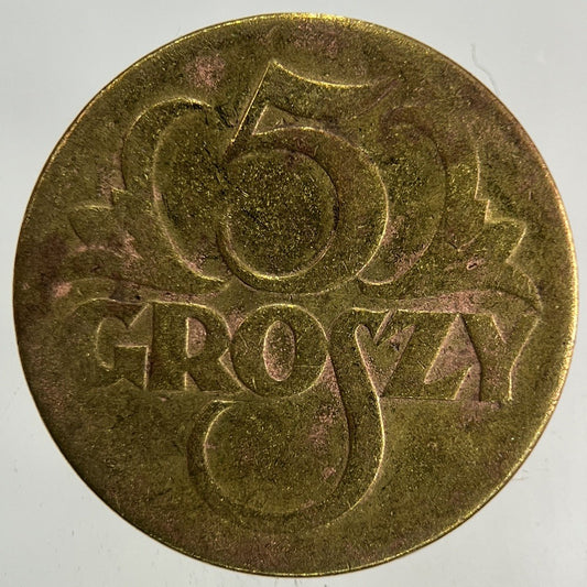 1925 Poland 5 Groszy Coin | Collectable Grade