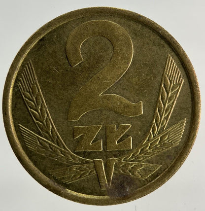 1984 Poland 2 Zloty Zlotych Coin | Fine Collectable Grade