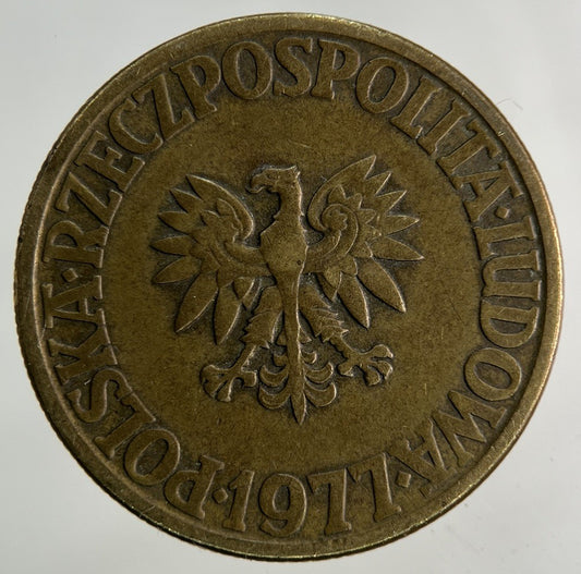 1977 Poland 5 Zloty Zlotych Coin | Fine Collectable Grade