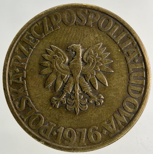 1976 Poland 5 Zloty Zlotych Coin | Fine Collectable Grade