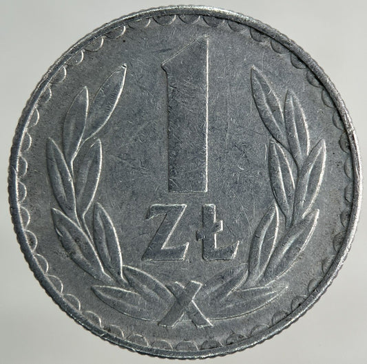 1978 Poland 1 Zloty Zlotych Coin | Fine Collectable Grade