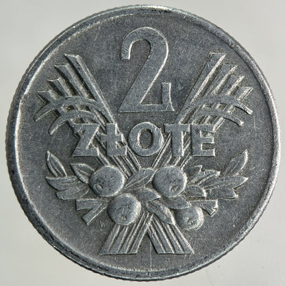 1958 Poland 2 Zlote Zloty Zlotych Coin | Fine Collectable Grade