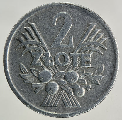 1970 Poland 2 Zlote Zloty Zlotych Coin | Fine Collectable Grade