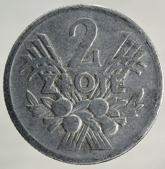1958 Poland 2 Zlote Zloty Zlotych Coin | Collectable Grade