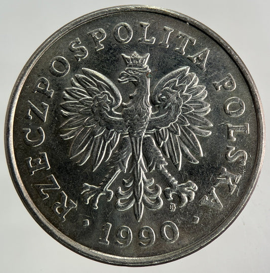 1990 Poland 100 Zlote Zloty Zlotych Coin | Fine Collectable Grade
