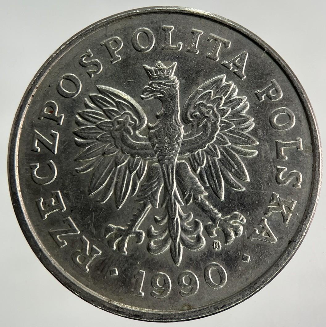 1990 Poland 100 Zlote Zloty Zlotych Coin | Fine Collectable Grade