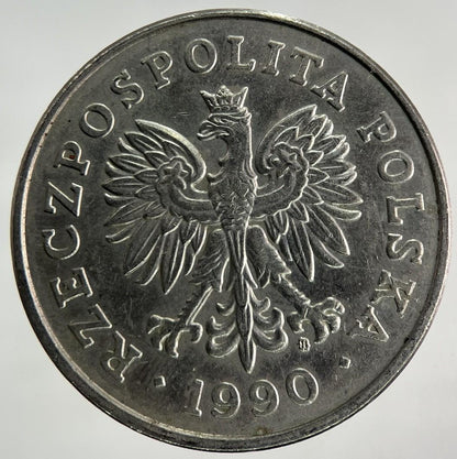 1990 Poland 100 Zlote Zloty Zlotych Coin | Fine Collectable Grade