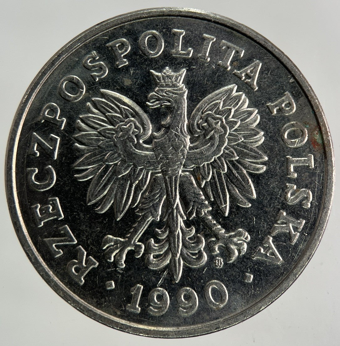 1990 Poland 100 Zlote Zloty Zlotych Coin | Fine Collectable Grade