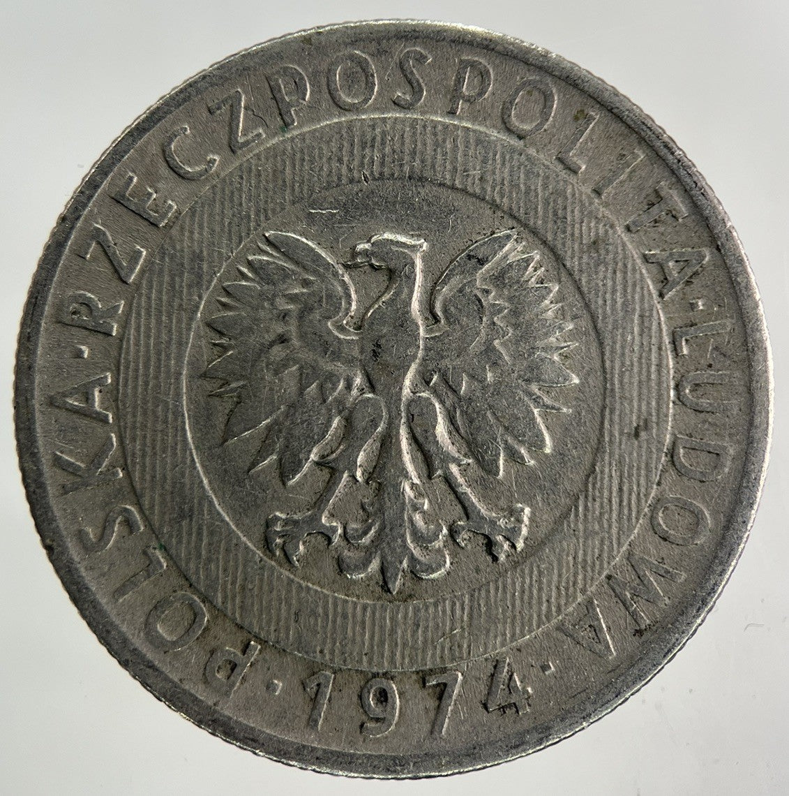 1974 Poland 20 Zlote Zloty Zlotych Coin | Fine Collectable Grade