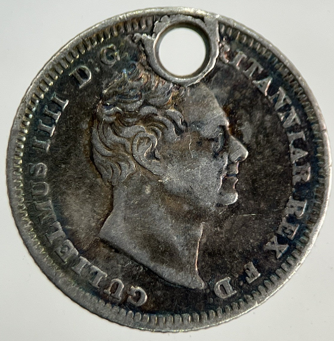1837 William IV Four-Pence Groat Silver Coin | Very High Grade