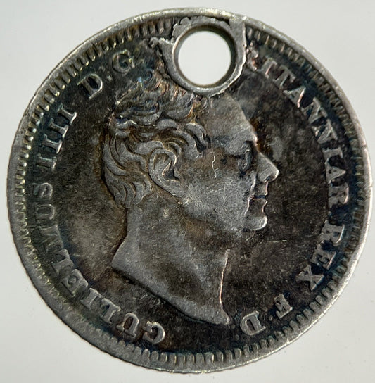 1837 William IV Four-Pence Groat Silver Coin | Very High Grade