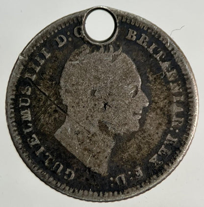 1837 William IV Four-Pence Groat Silver Coin | Collectable Grade