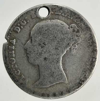 1854 Victoria Four-Pence Groat Silver Coin | Collectable Grade