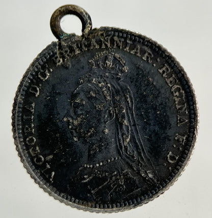 1888 Victoria Four-Pence Groat Silver Coin | Very High Grade