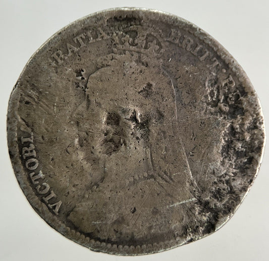 1890 Victoria Sixpence Silver Coin | Fair Grade