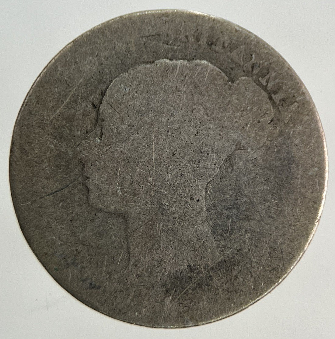 British Victoria Sixpence Silver Coin | Fair Grade