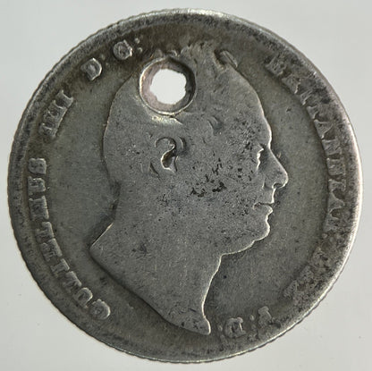 1834 William IV Sixpence Silver Coin | Collectable Grade