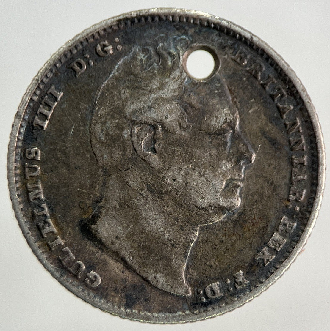 1834 William IV Sixpence Silver Coin | Fine Collectable Grade