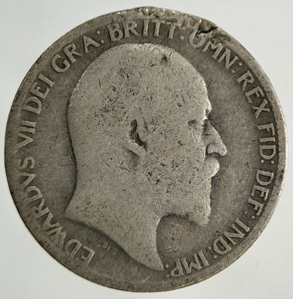 1906 Edward VII Sixpence Silver Coin | Collectable Grade