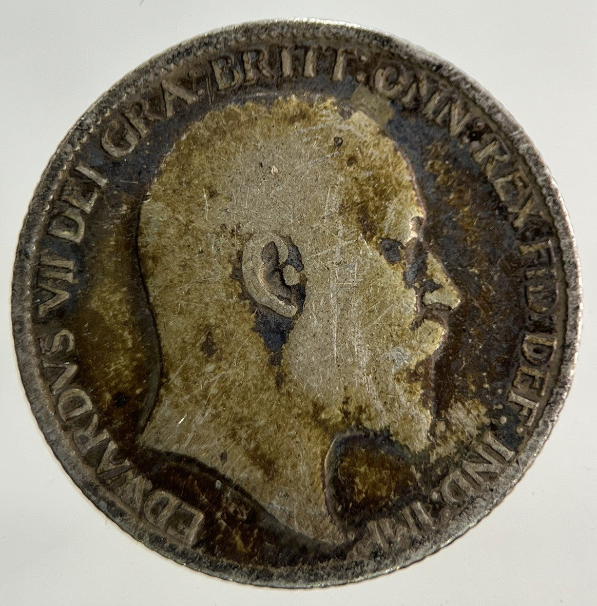 1910 Edward VII Sixpence Silver Coin | Collectable Grade