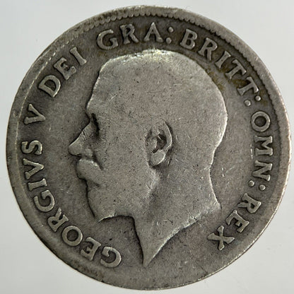 1914 George V Sixpence Silver Coin | Collectable Grade