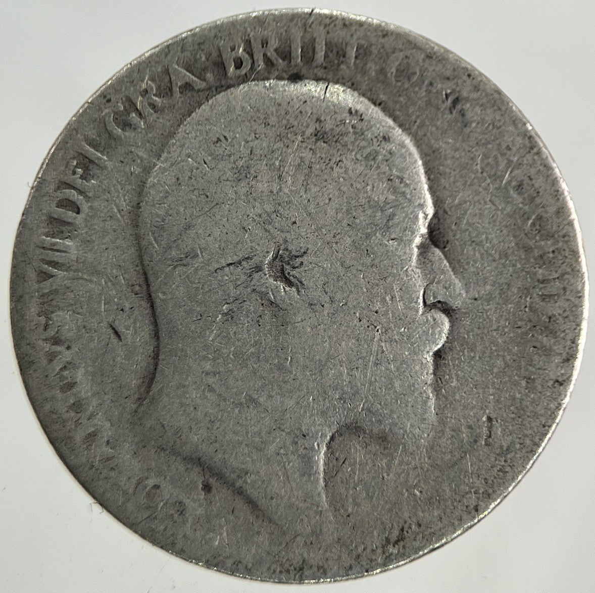 1907 Edward VII Sixpence Silver Coin | Collectable Grade