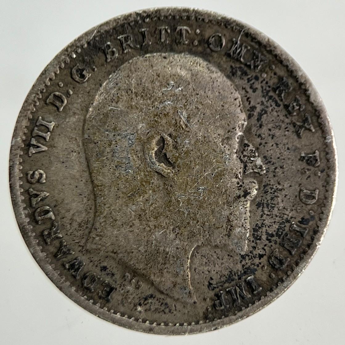 1910 Edward VII Threepence Silver Coin | Fine Collectable Grade