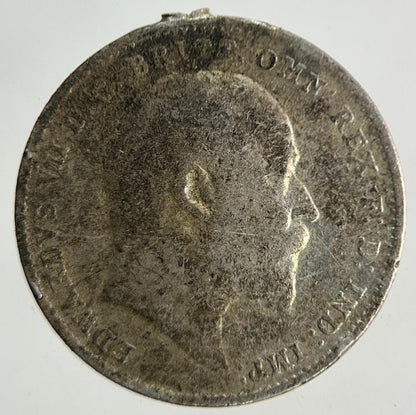 1908 Edward VII Threepence Silver Coin | Collectable Grade